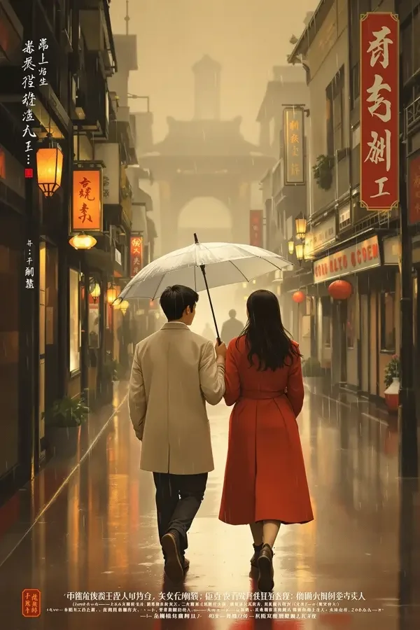 雨季告白 竖版海报